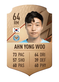 Ahn Yong Woo Rare 64 OVR