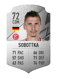 Marcel Sobottka Rare 72 OVR