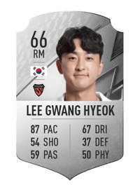 Lee Gwang Hyeok Rare 66 OVR