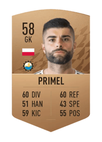 Damian Primel Common 58 OVR