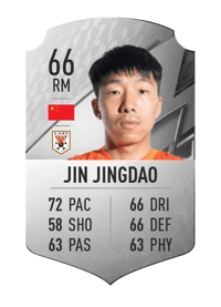 Jin Jingdao Rare 66 OVR