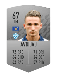 Donis Avdijaj Common 67 OVR