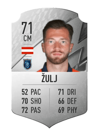 Peter Žulj Rare 71 OVR