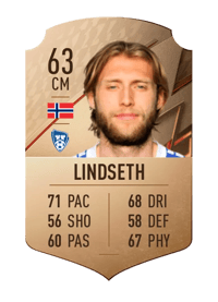 Jonathan Lindseth Rare 63 OVR