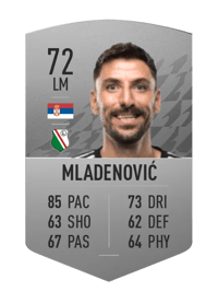 Filip Mladenović Common 72 OVR