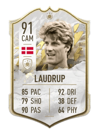 Michael Laudrup Icon 91 OVR