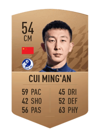 Cui Ming'an Common 54 OVR