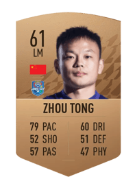 Zhou Tong Common 61 OVR