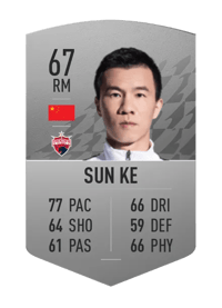 Sun Ke Common 67 OVR
