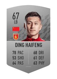 Ding Haifeng Common 67 OVR