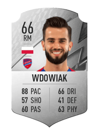 Mateusz Wdowiak Rare 66 OVR