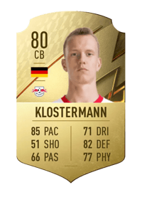 Lukas Klostermann Rare 80 OVR