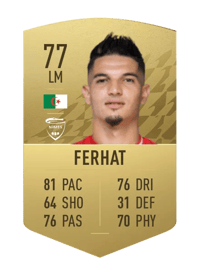 Zinedine Ferhat Common 77 OVR