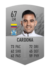Jown Cardona Common 67 OVR