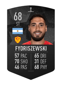 Francisco Fydriszewski CONMEBOL SUDAMERICANA 68 OVR