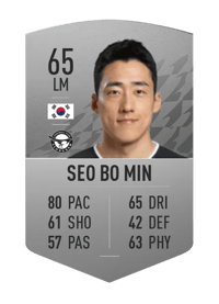Seo Bo Min Common 65 OVR