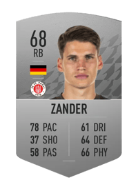 Luca Zander Common 68 OVR