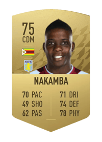 Marvelous Nakamba Common 75 OVR