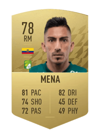 Ángel Mena Common 78 OVR
