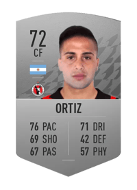 Cristian Ortiz Common 72 OVR
