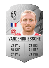 Kévin Vandendriessche Rare 69 OVR