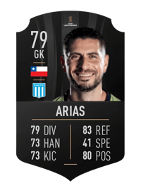 Gabriel Arias CONMEBOL LIBERTADORES 79 OVR
