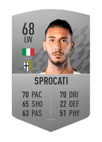Mattia Sprocati Common 68 OVR