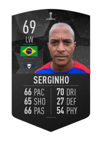 Serginho CONMEBOL SUDAMERICANA 69 OVR