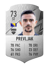 Smail Prevljak Rare 73 OVR