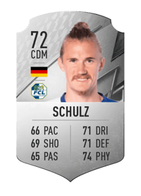 Marvin Schulz Rare 72 OVR