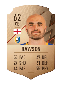 Farrend Rawson Rare 62 OVR