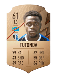 David Tutonda Rare 61 OVR