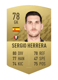 Sergio Herrera Common 78 OVR