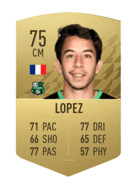 Maxime Lopez Common 75 OVR
