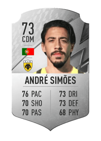 André Simões Rare 73 OVR