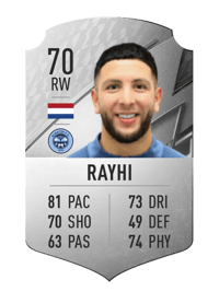 Mohamed Rayhi Rare 70 OVR