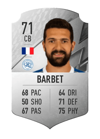 Yoann Barbet Rare 71 OVR
