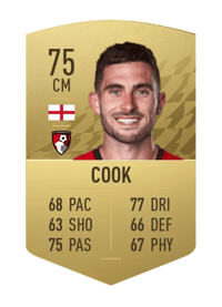 Lewis Cook Common 75 OVR