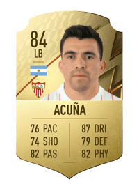 Marcos Acuña Rare 84 OVR