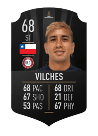Andrés Vilches CONMEBOL LIBERTADORES 68 OVR