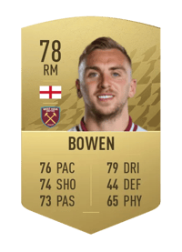 Jarrod Bowen Common 78 OVR