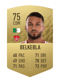 Haris Belkebla Common 75 OVR