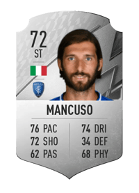 Leonardo Mancuso Rare 72 OVR