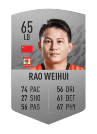 Rao Weihui Common 65 OVR