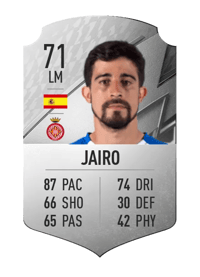 Jairo Rare 71 OVR