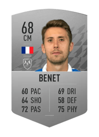 Jessy Benet Common 68 OVR