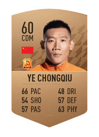 Ye Chongqiu Common 60 OVR