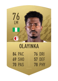 Peter Olayinka Common 76 OVR
