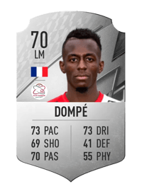 Jean-Luc Dompé Rare 70 OVR