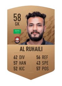 Ahmad Al Ruhaili Common 58 OVR